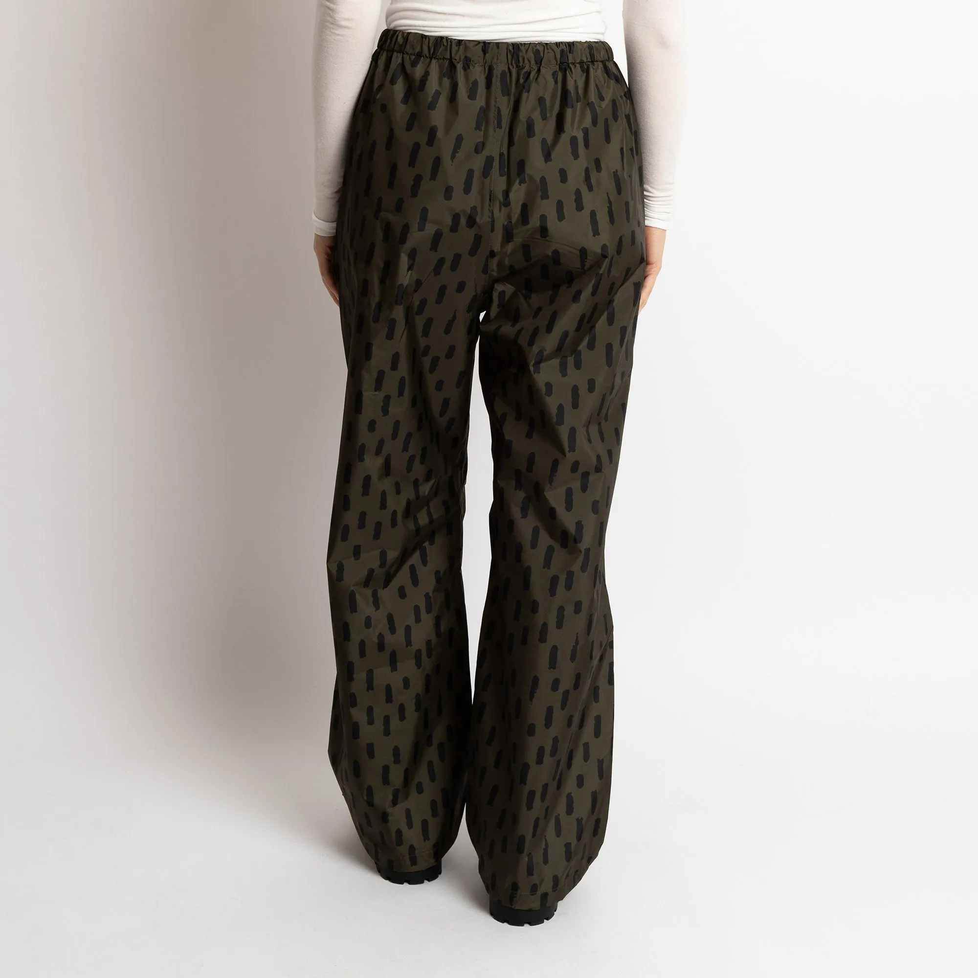 Rain Pants drops olive/black