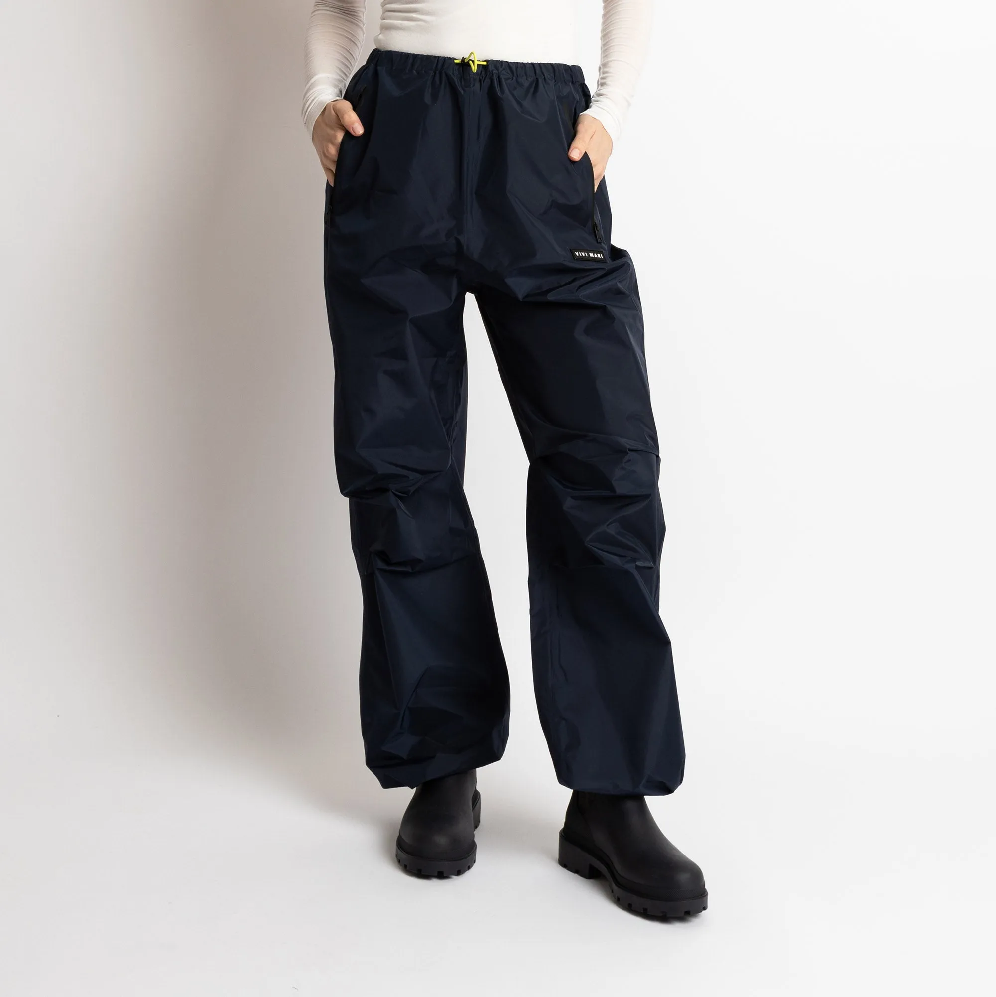 Rain Pants solid navy