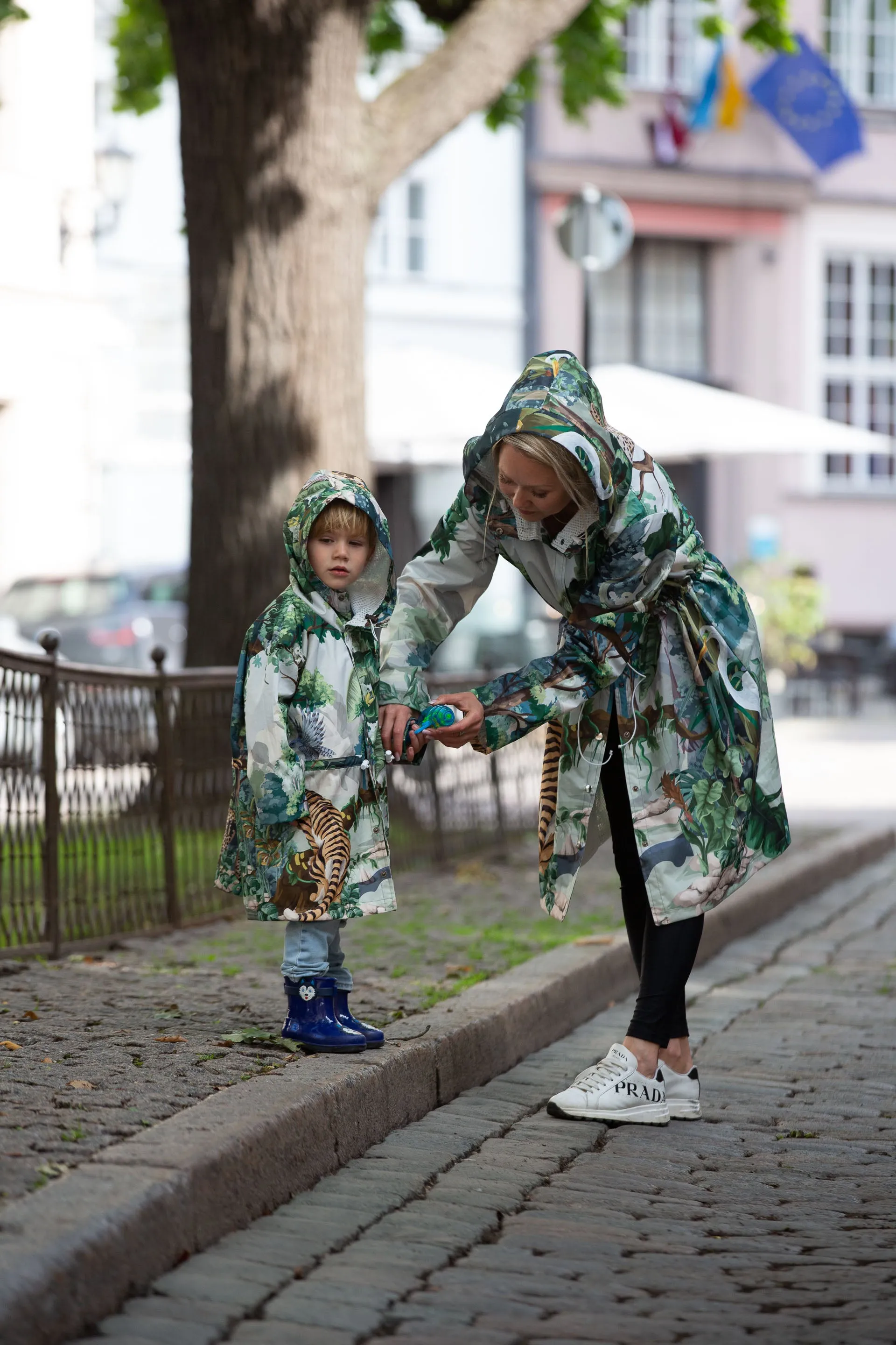 Rainforest Women Poncho