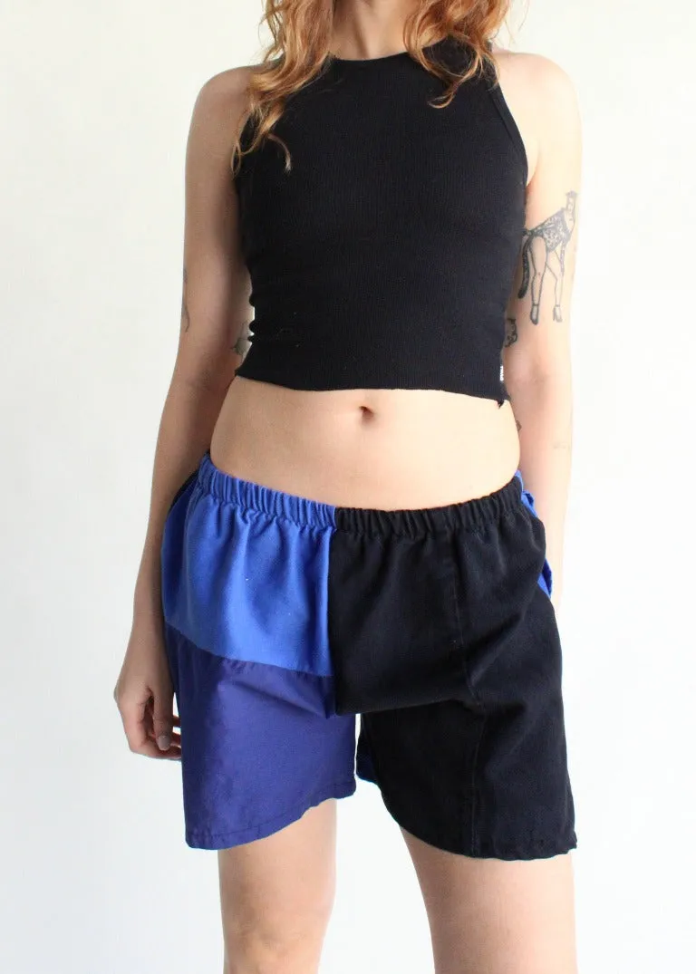 RCYCLD Work Wear Pieced Shorts