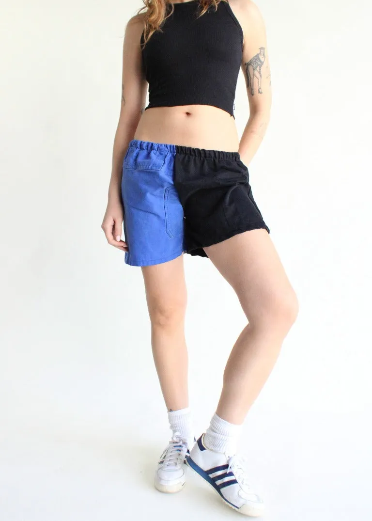 RCYCLD Work Wear Pieced Shorts