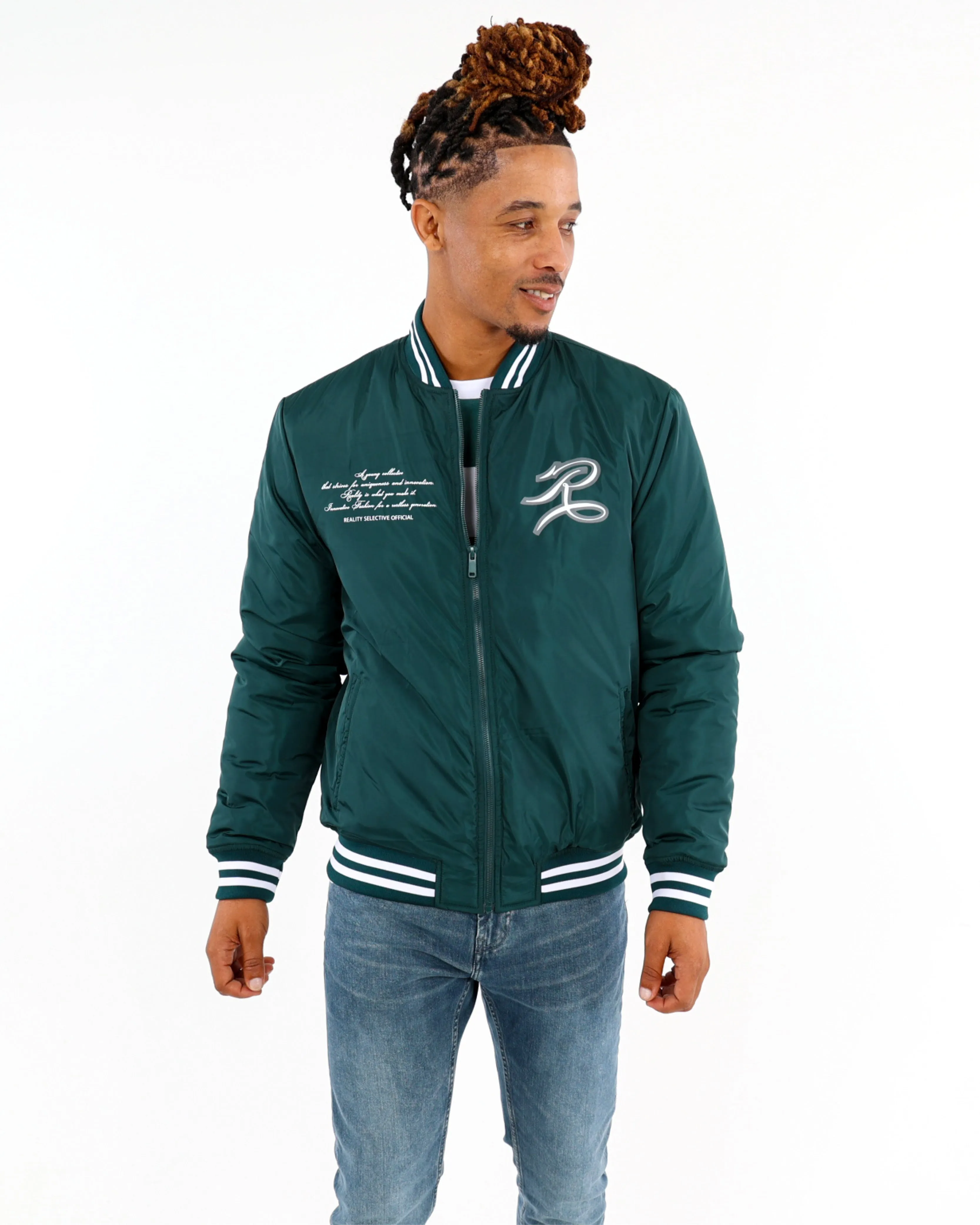 Reality Selected Bomber Jacket