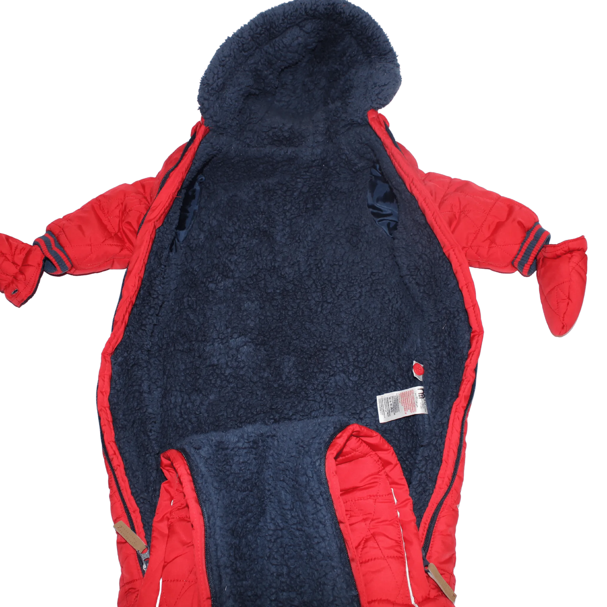 Red Snow Suit