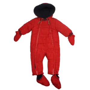 Red Snow Suit