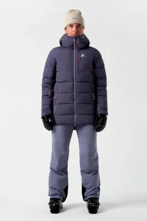 Riya Synthetic Down Jacket-Dark mineral