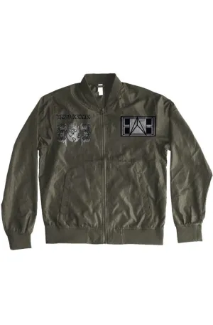 Rose globe Lightweight Bomber Jacket