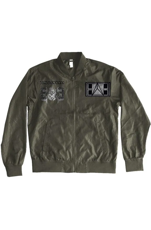 Rose globe Lightweight Bomber Jacket