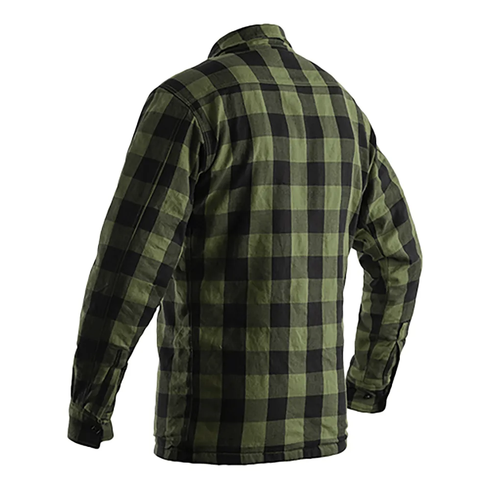 RST LUMBERJACK KEVLAR LINED CE TEXTILE SHIRT [GREEN]