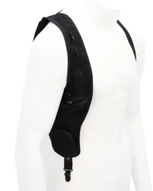 S112 Covert Radio Holster - Left handed - Black