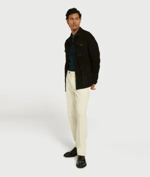 Safari Jacket in Suede Leather