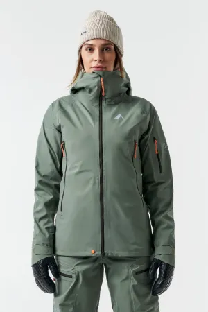 SAMPLE -Women's MTN-X Alpina Light 3L Jacket-Dark leaf