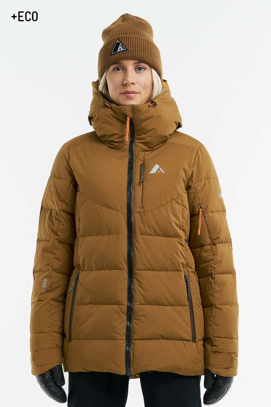 SAMPLE - Women's Riya Synthetic Down Jacket-Amber
