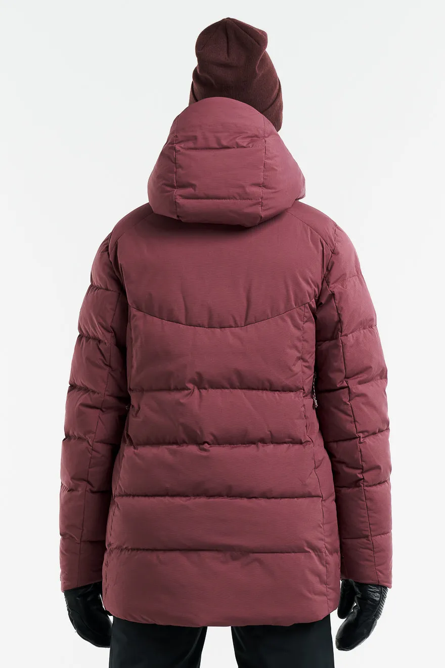 SAMPLE - Women's Riya Synthetic Down Jacket-Cherry