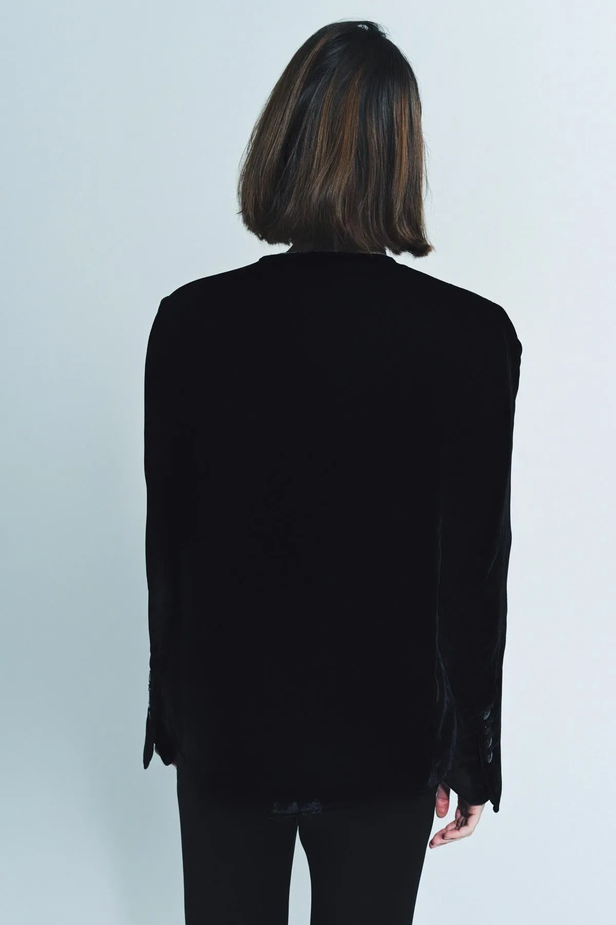 SAPIO | NO. 36 VELVET ZIP BOMBER