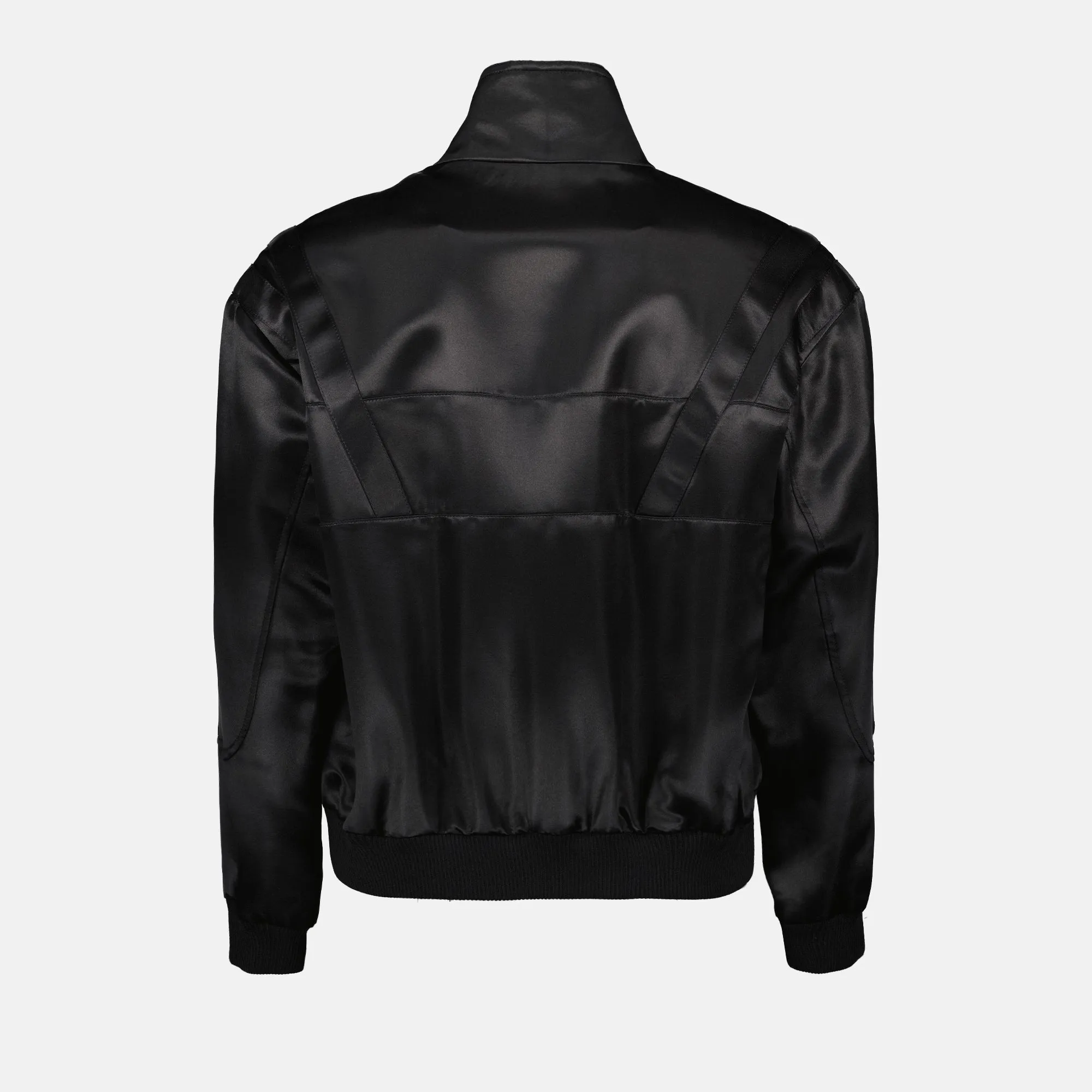 Satin Bomber Jacket