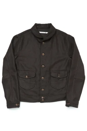 Scarti Lab Cossack Jacket 707-SE430 Melton Wool Brown