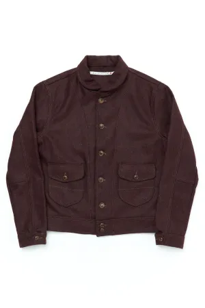 Scarti Lab Cossack Jacket 707-SE430 Melton Wool Wine