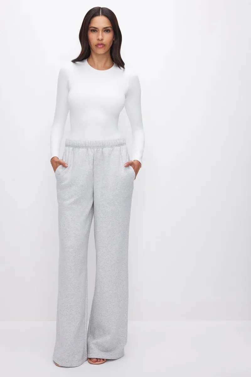 Scuba Crewneck Long Sleeve Bodysuit