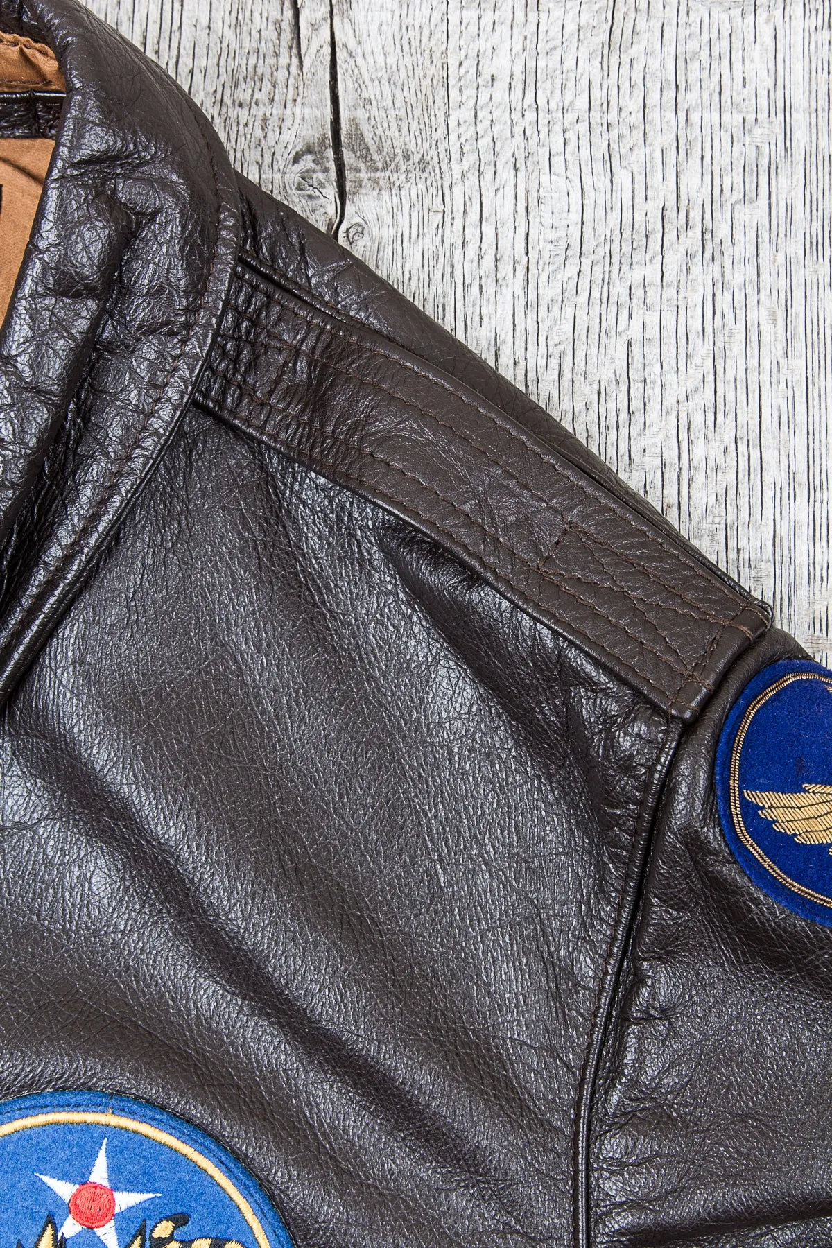 Second Hand Aero USAAF Leather A-2 40-3785-P Horsehide Leather Jacket Size 48