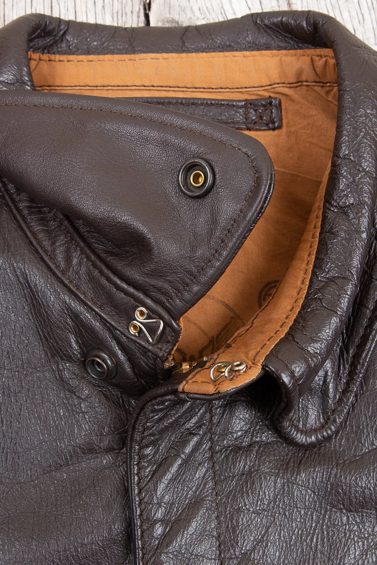 Second Hand Aero USAAF Leather A-2 40-3785-P Horsehide Leather Jacket Size 48