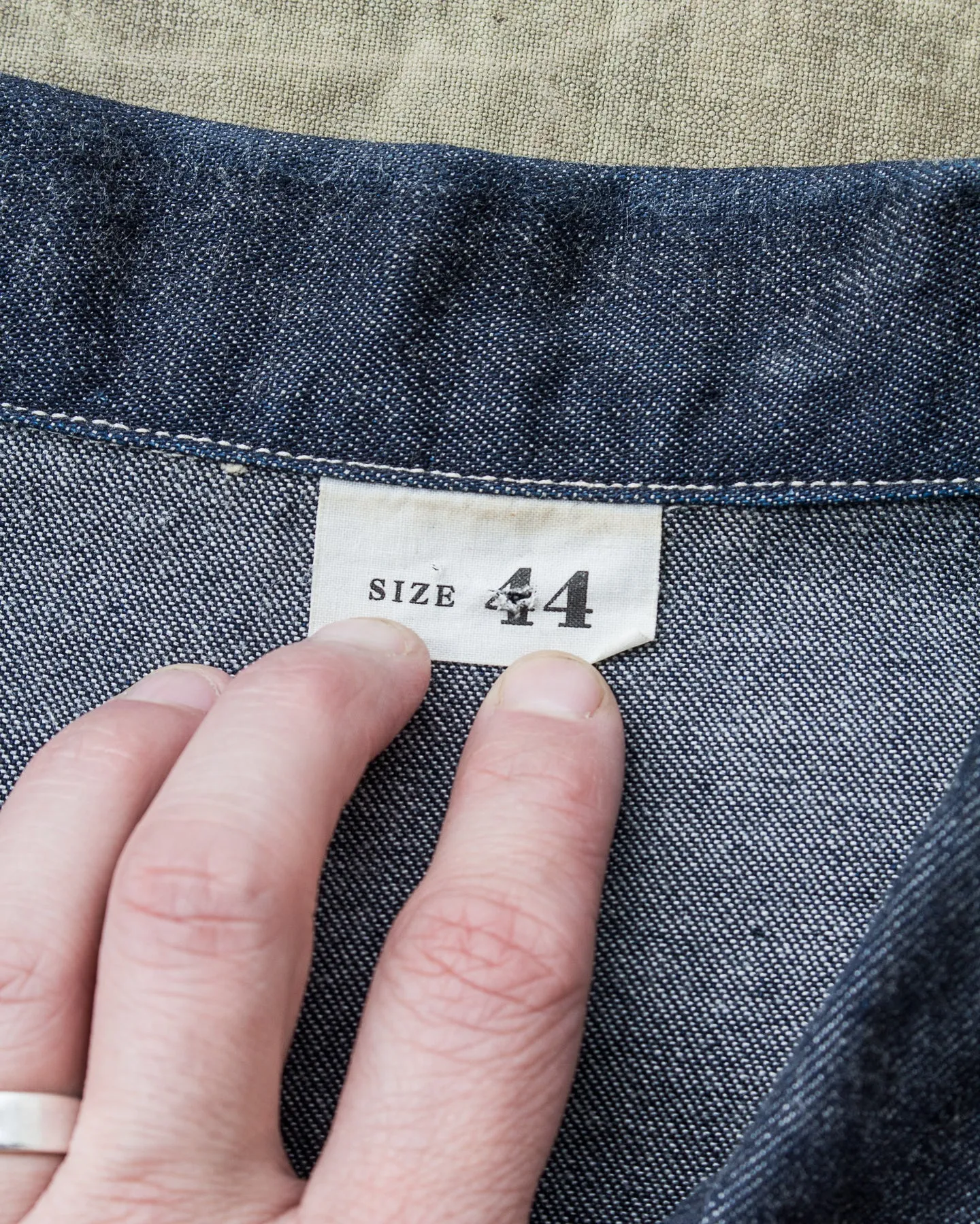 Second Hand Real McCoy's U.S Army Denim Work Jacket
