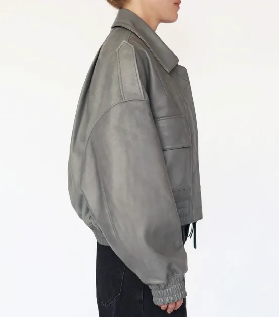 Shoreditch Ski Club Rhian Leather Jacket