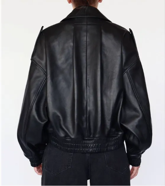 Shoreditch Ski Club Rhian Leather Jacket