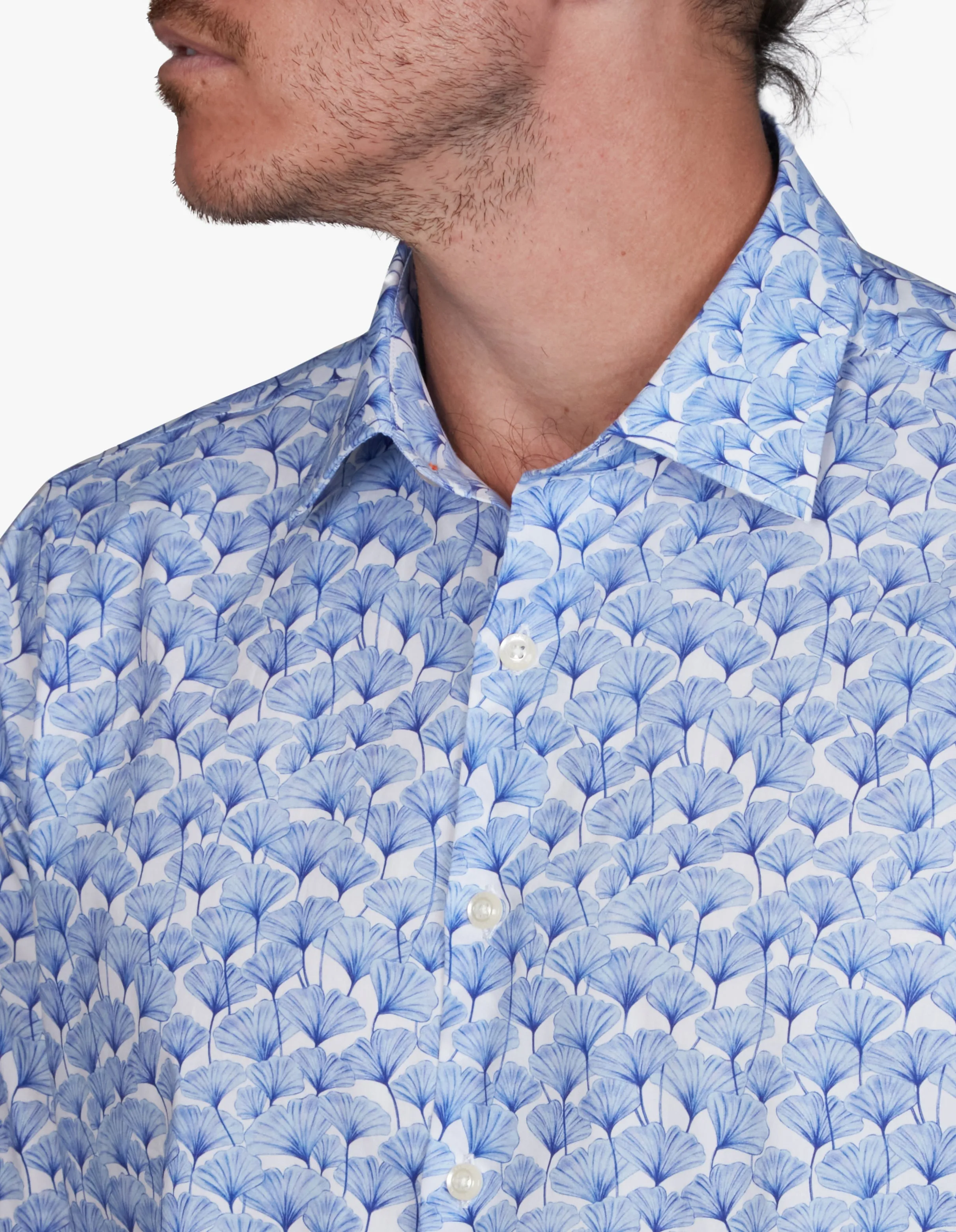 Simon Carter | Ginko Print Casual Shirt