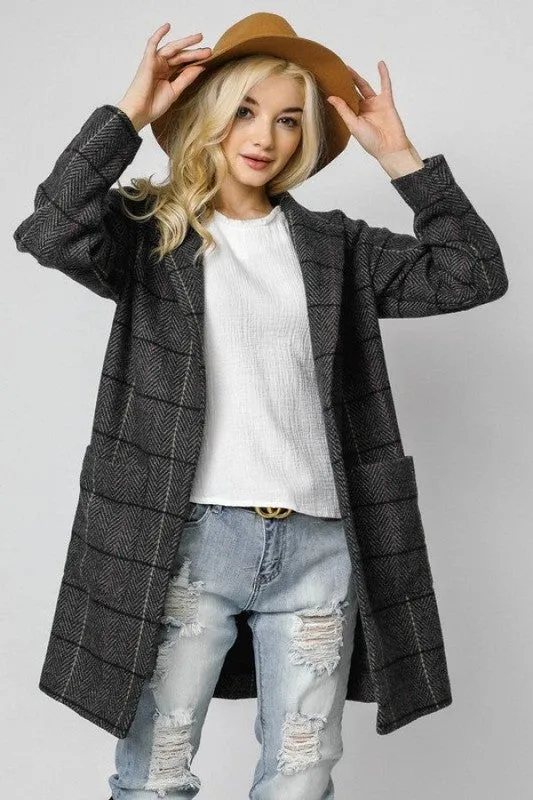 SIMPLY PLAID JACKET