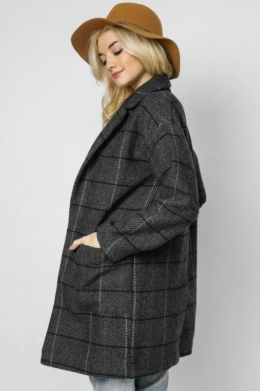 SIMPLY PLAID JACKET