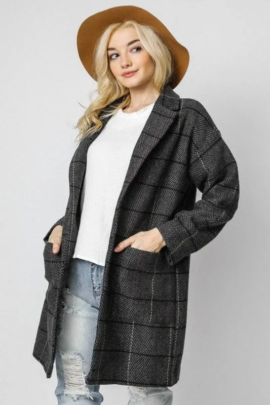 SIMPLY PLAID JACKET