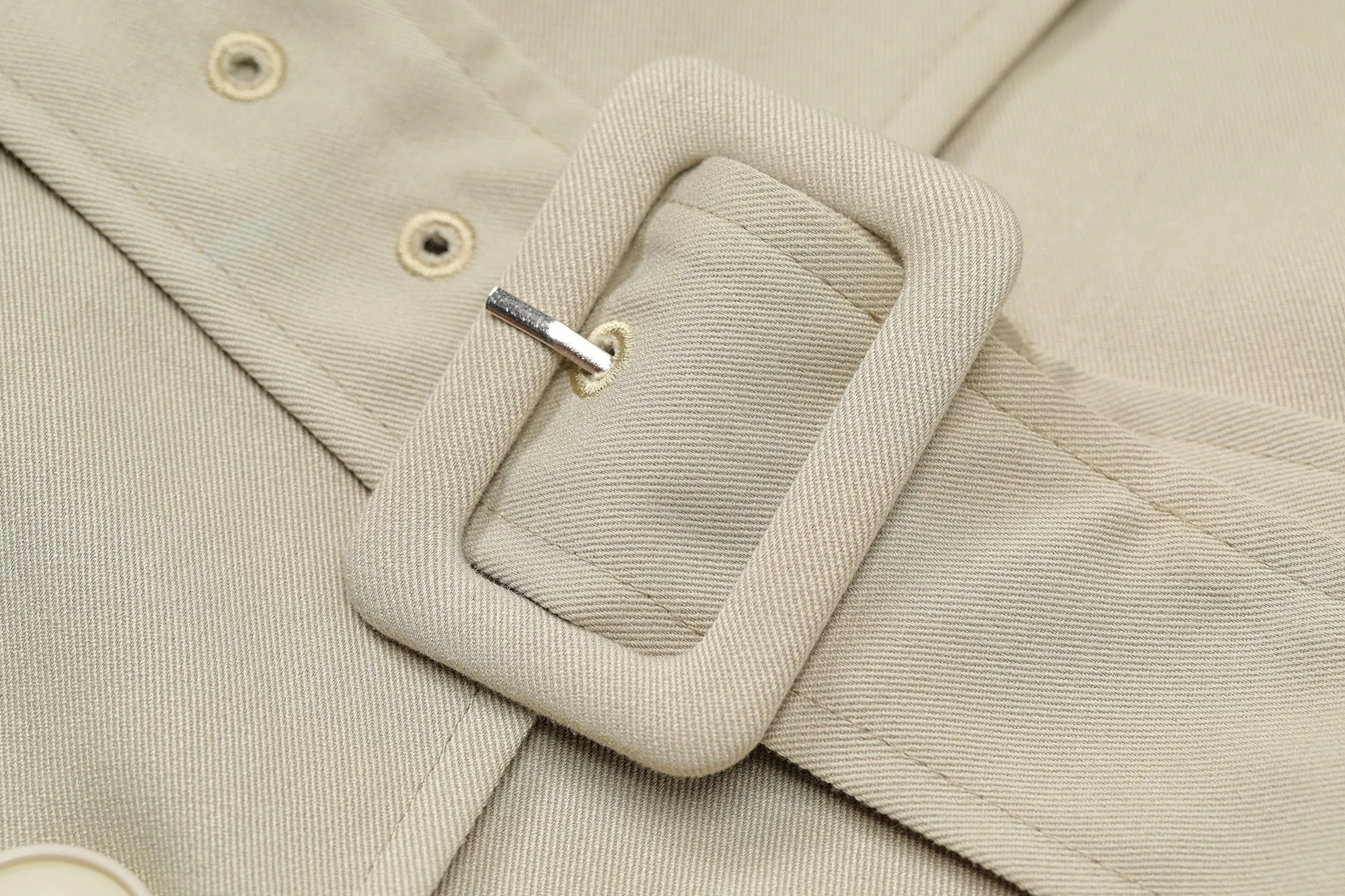 Single Breasted Oversize Trench Coat
