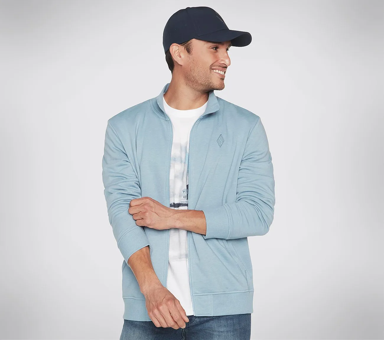 Skechers THE HOODLESS HOODIE GOWALK EV Men's Jacket