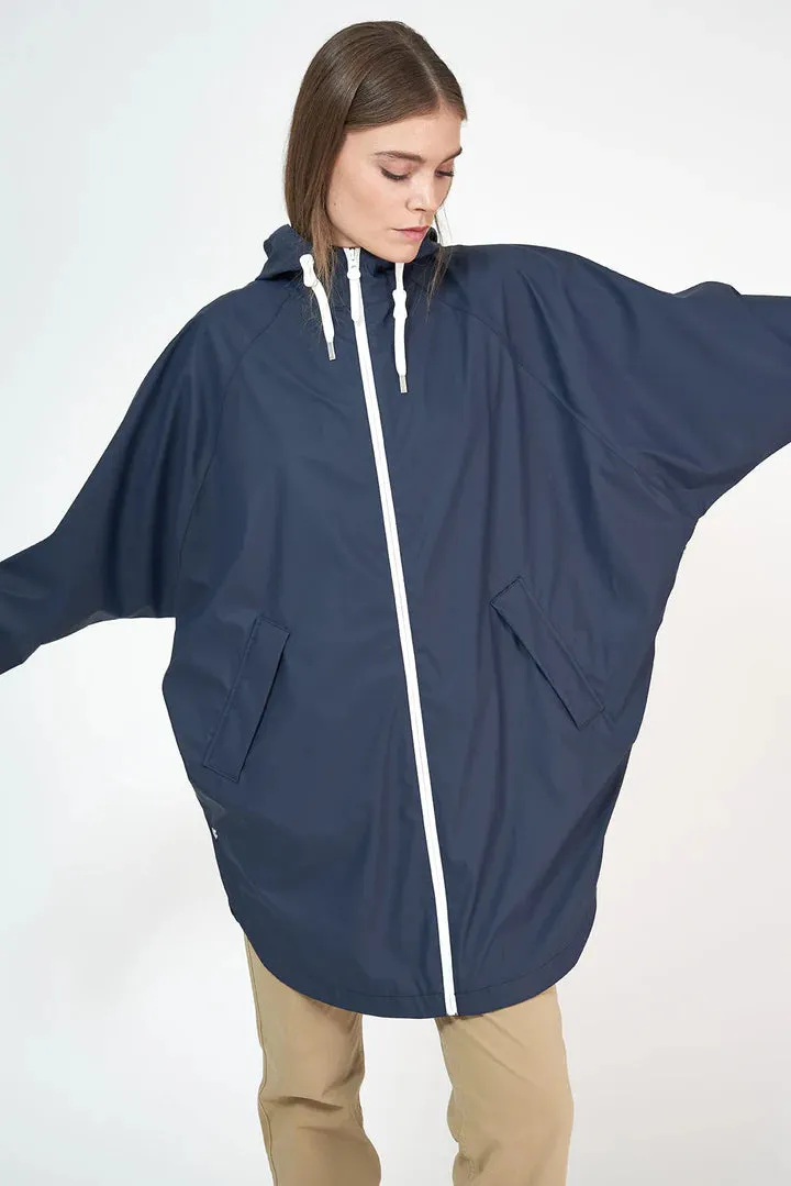 Sky Raincoat - Navy