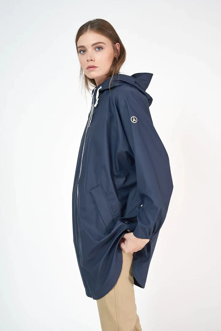 Sky Raincoat - Navy