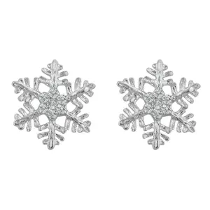 Snowflake Stud Earrings