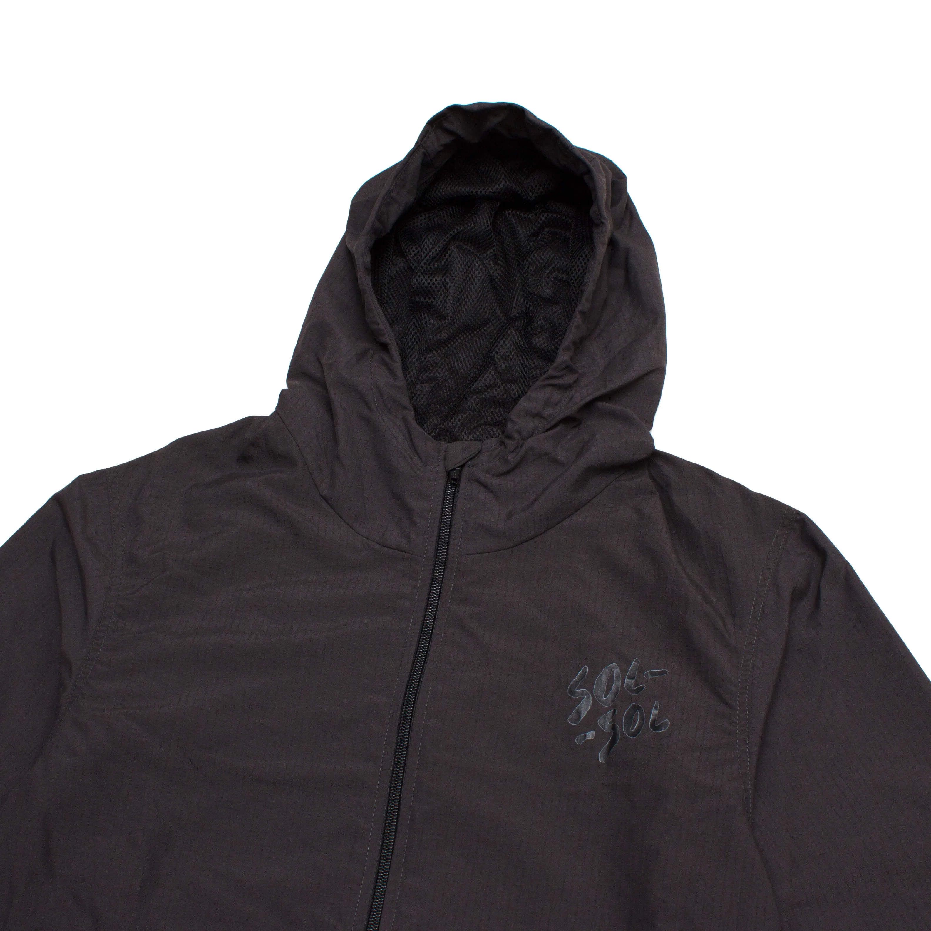 Sol Sol - Lightweight Wind Breaker - Charcoal