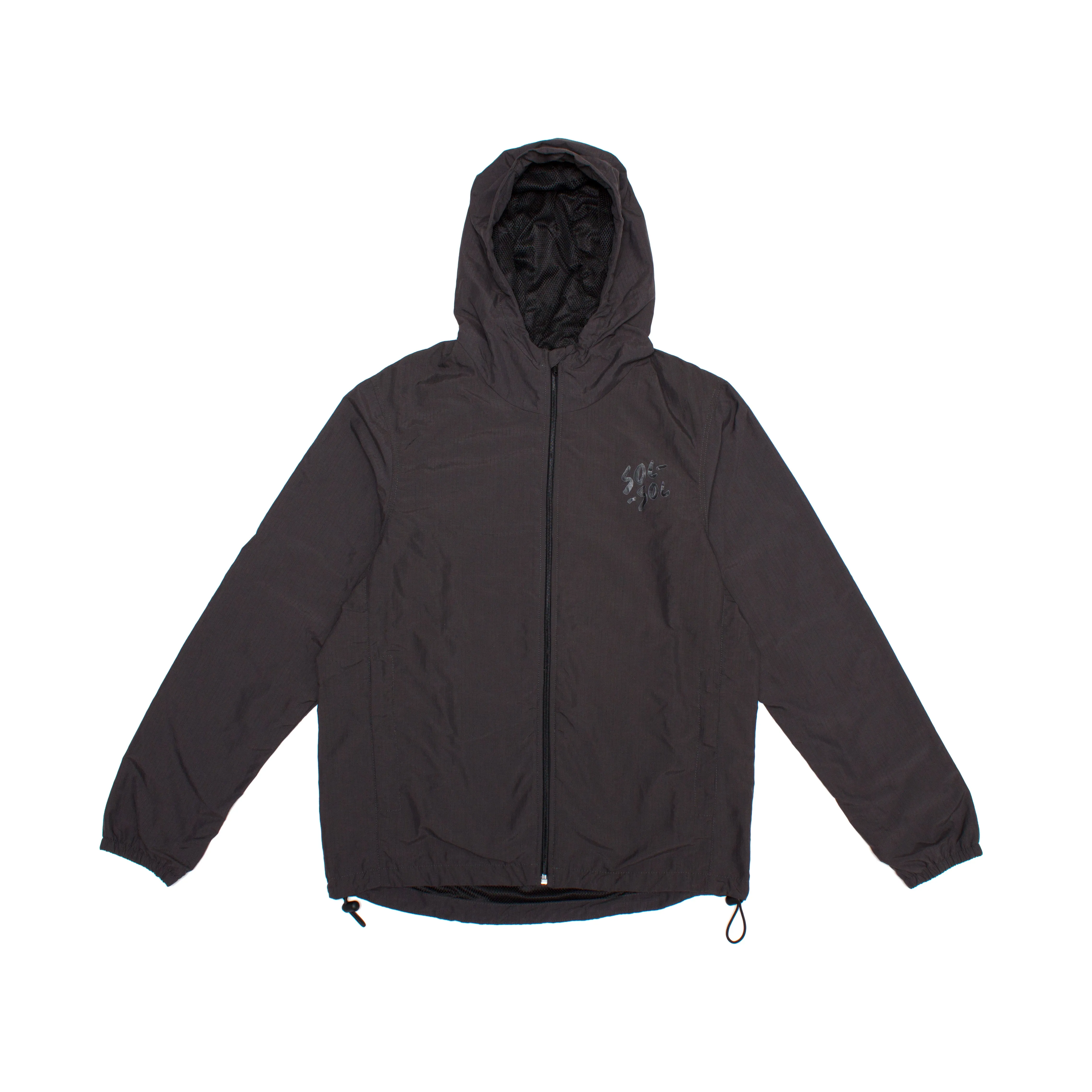 Sol Sol - Lightweight Wind Breaker - Charcoal