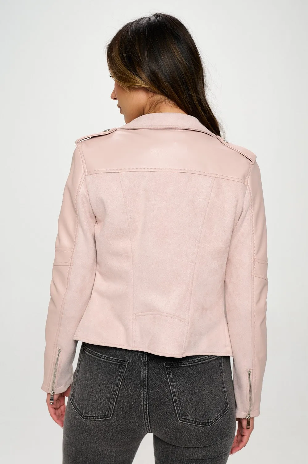 Sophia's Biker Jacket - Black