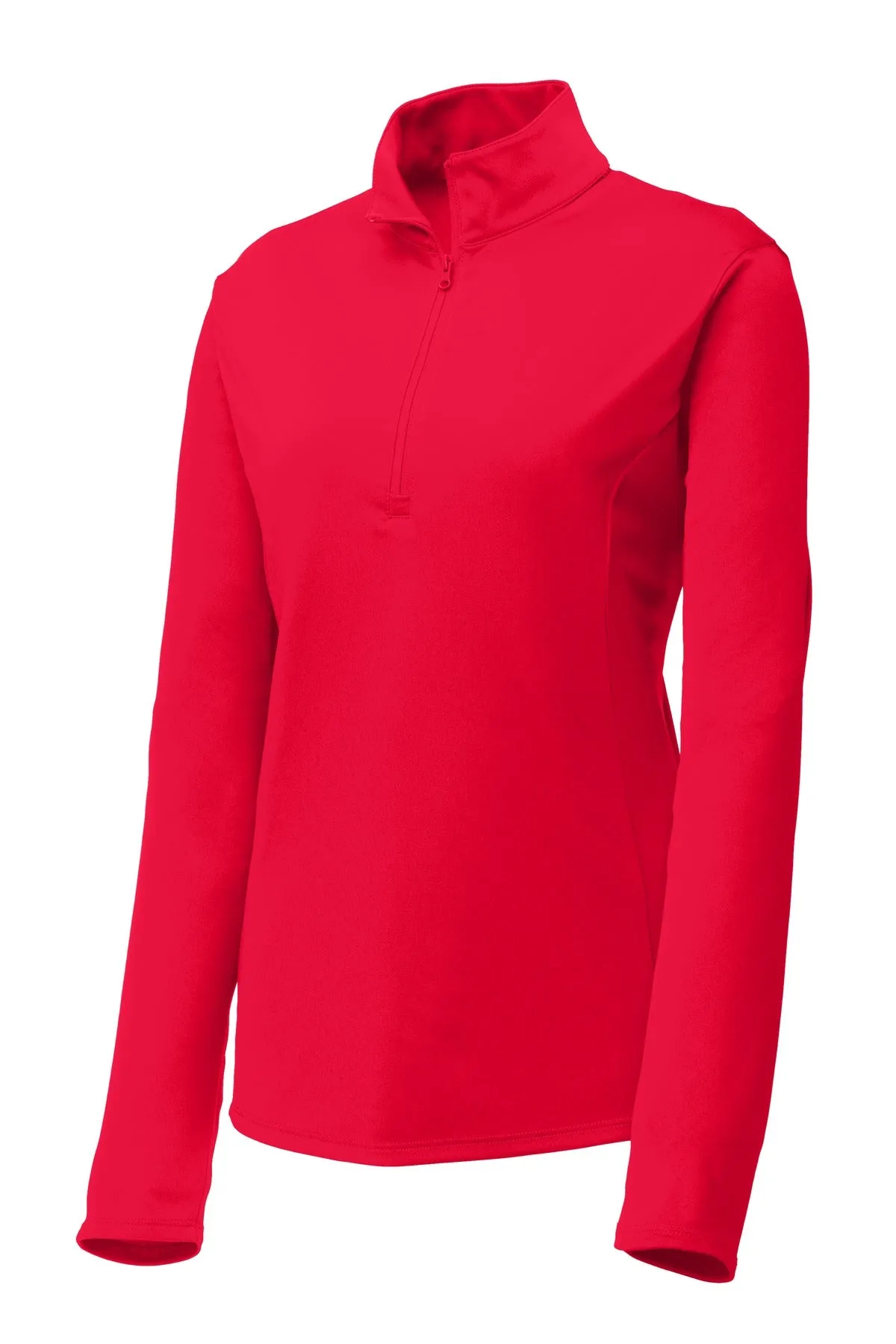 Sport-Tek Women's PosiCharge Competitor 1/4-Zip Pullover. LST357 True Red