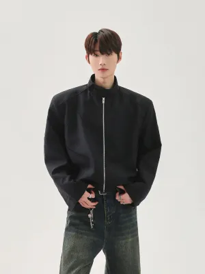 Stand-up Collar Bomber Jacket