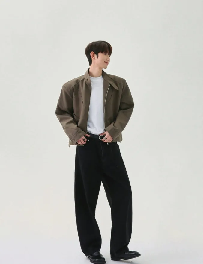 Stand-up Collar Bomber Jacket