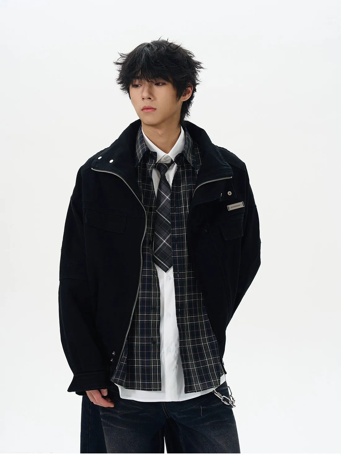 Stand-Up Collar Jacket