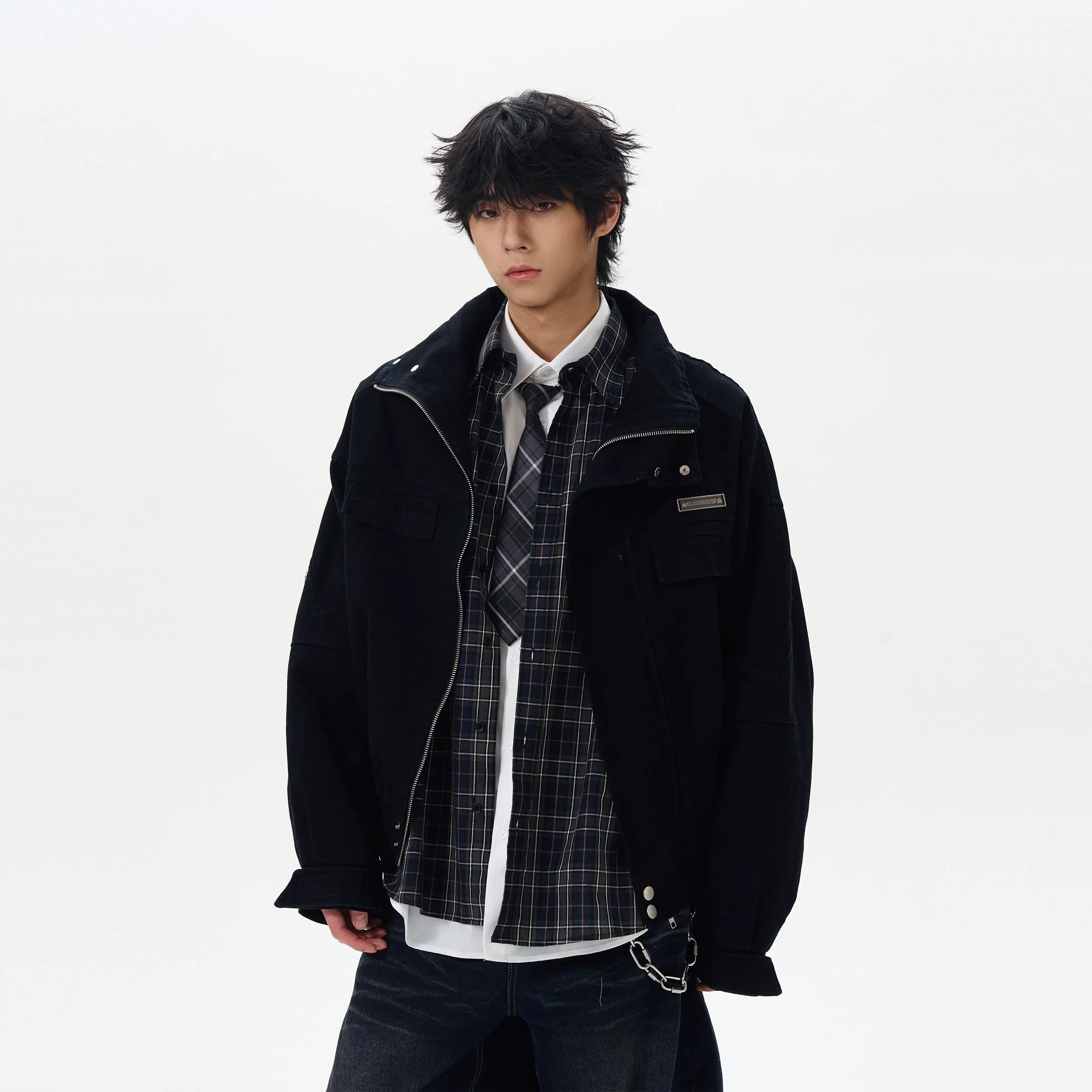 Stand-Up Collar Jacket