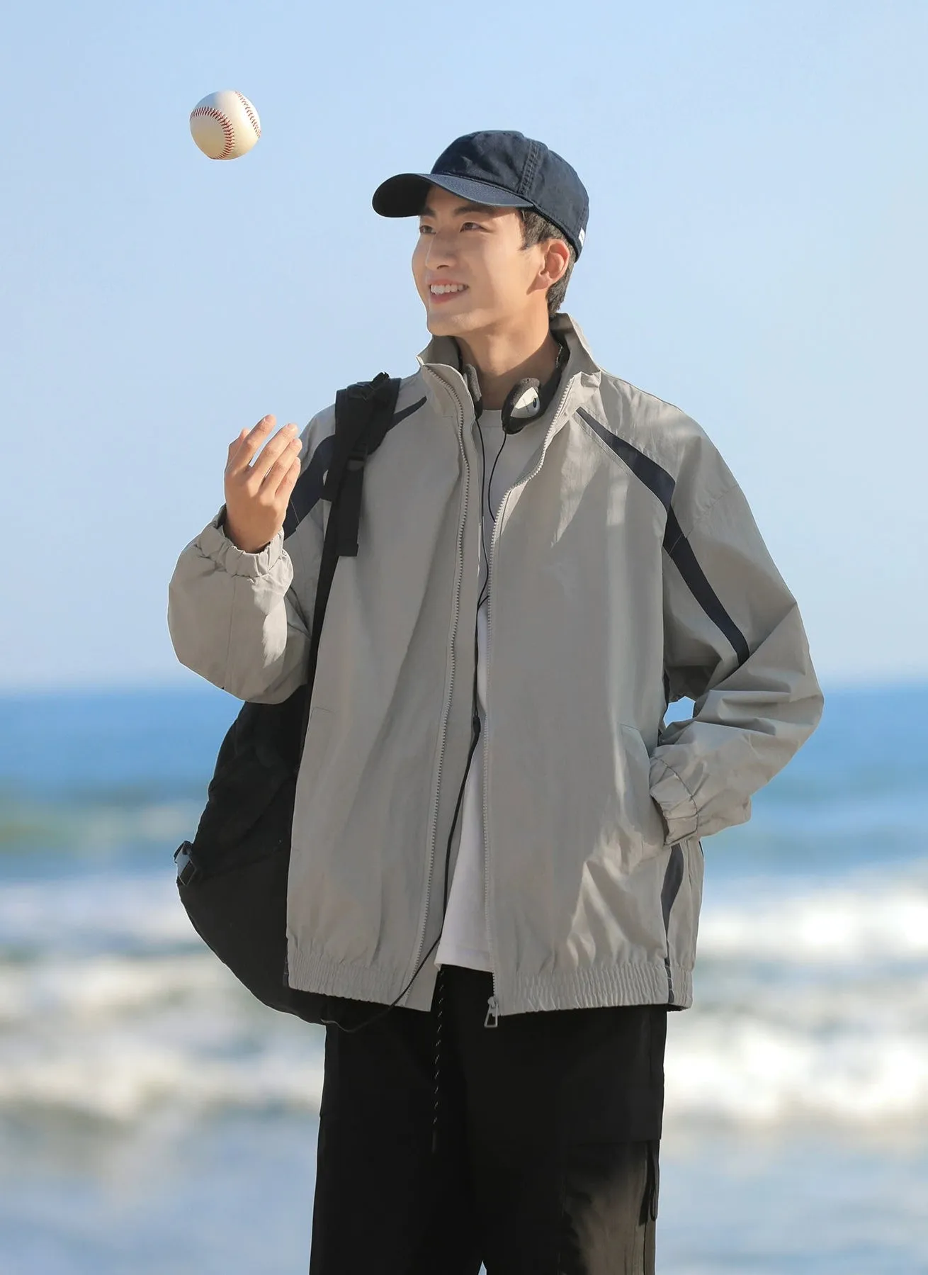 Stand-up Collar Sports Jacket