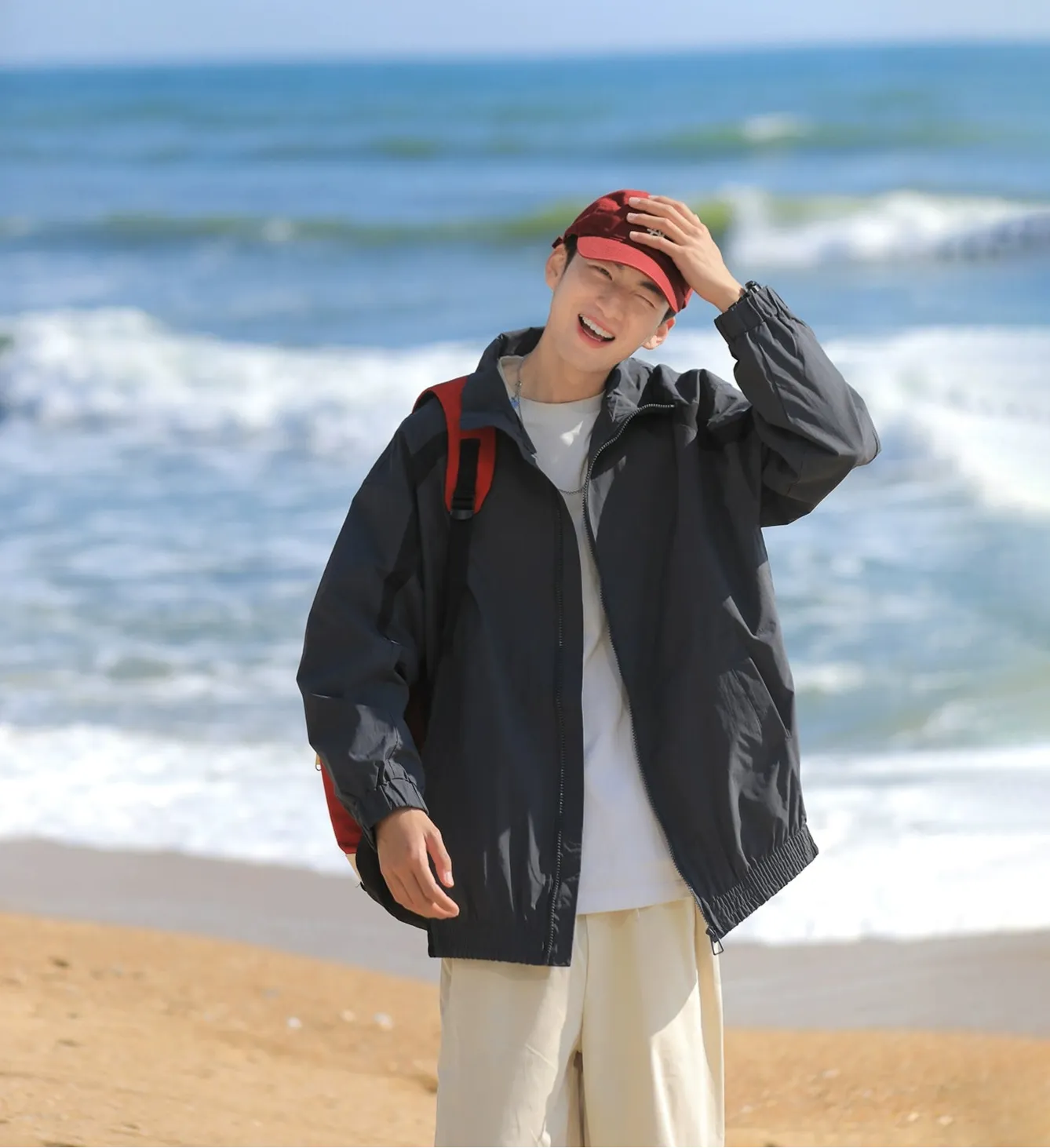 Stand-up Collar Sports Jacket