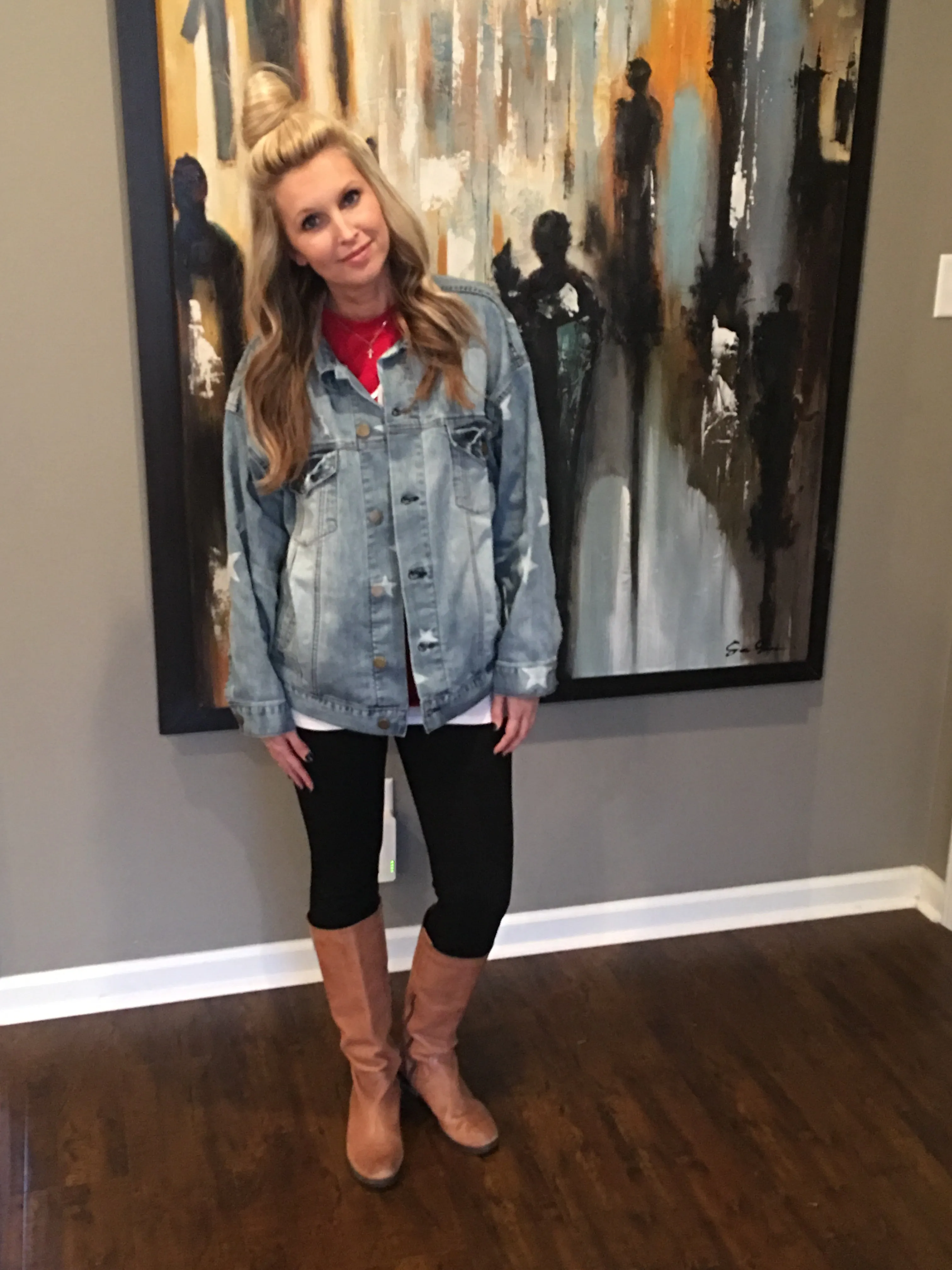 Star Denim Jacket