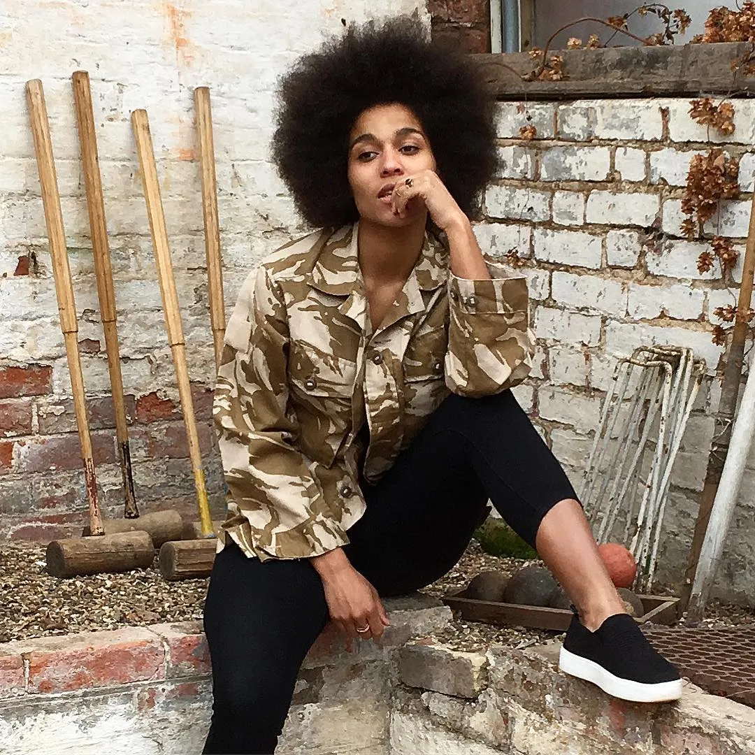 'Stay Wild' Desert Camo Jacket
