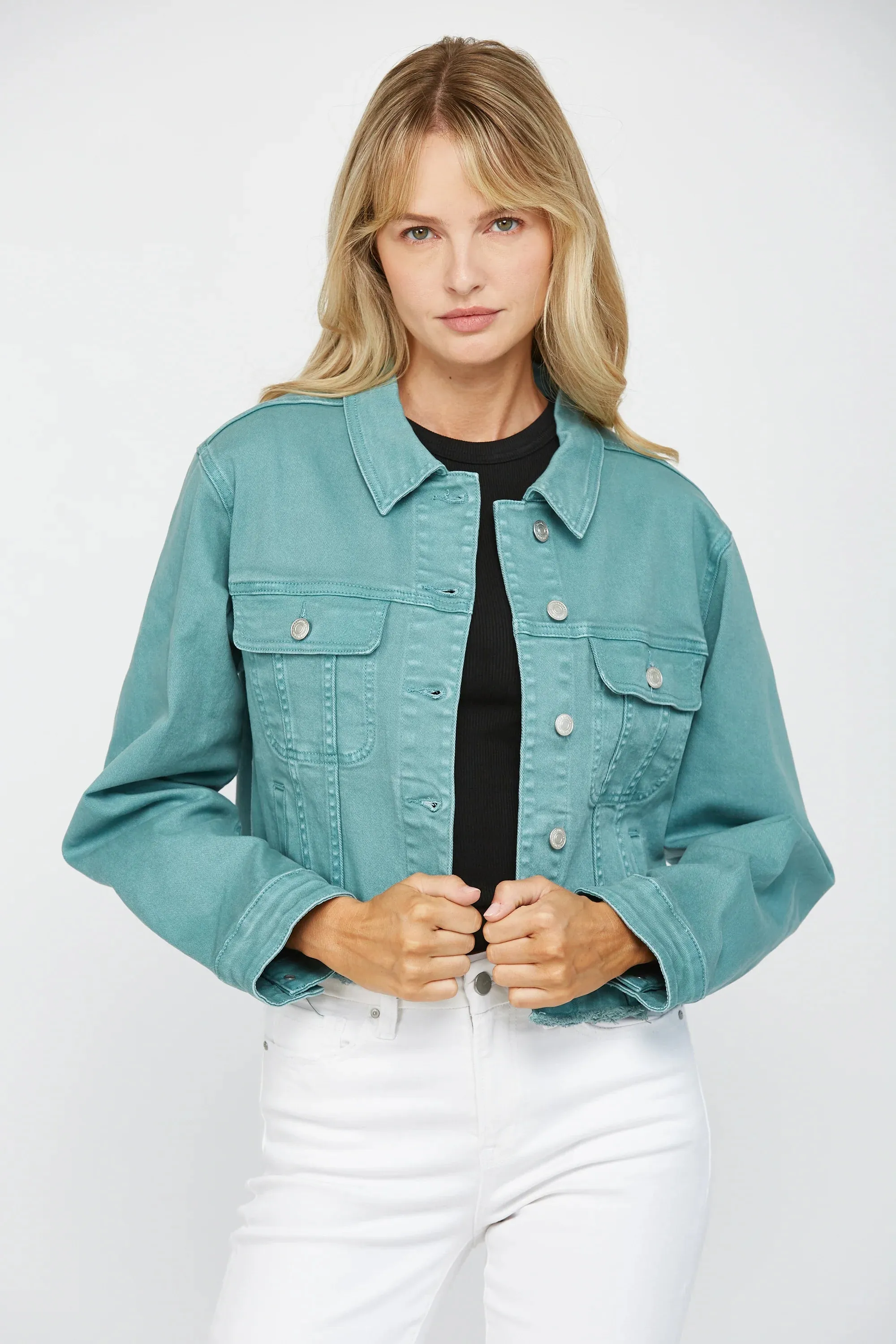 Stretch Denim Jacket