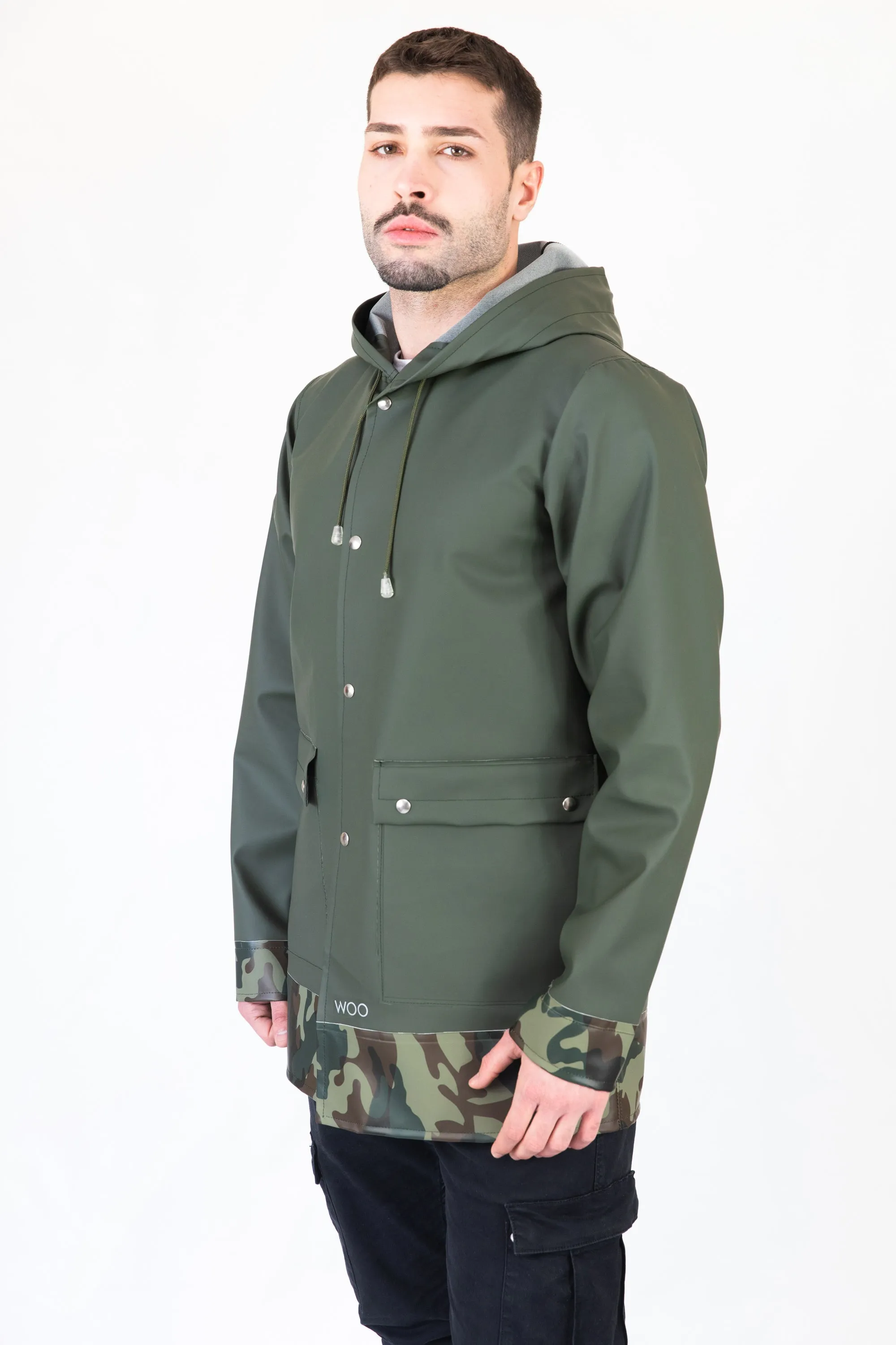 STRIPED – GIACCA IMPERMEABILE